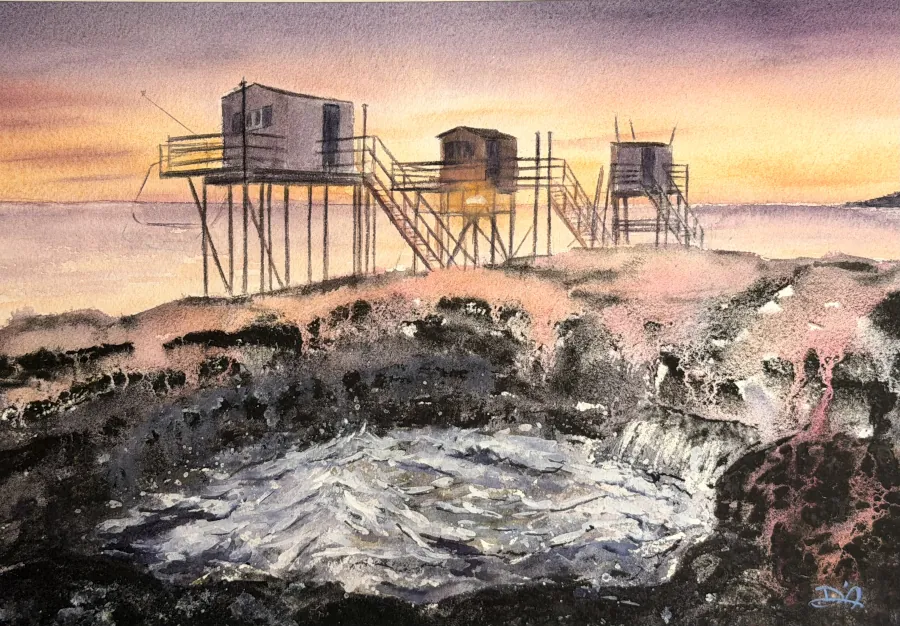 Delphine ADAM Aquarelle